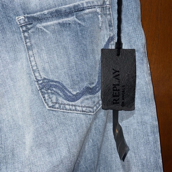 Replay Classic Light Blue Skinny Jeans for Women NWT - Picture 10 of 11